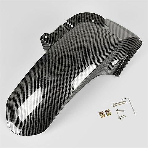 NEUE Motorrad Hinterrad Erweiterte Kotflügel Spritzschutz Hinten Reifen Verlängerung Hugger Kotflügel Kit Für Honda NSS350 Forza350 2021-2023 (Carbon look)
