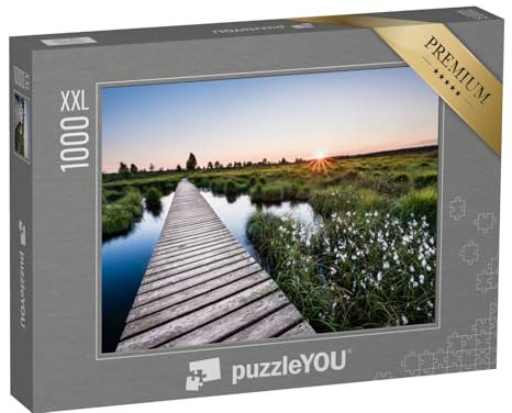 Puzzle 1000 Teile XXL „Hohes Venn am Morgen“