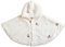 SONARIN Chaude Cape à Capuche Bébé,Manteau d'Hiver Doux Épais Poncho Tout-Petits Mignon Vêtements d'Extérieur Coupe-Vent Veste Châle pour Bébé Garçon Filles 1-3 Ans(Écureuil)