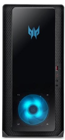 Acer Predator Orion 3000 PO3-655 Gaming Desktop-PC (Intel Core i7-14700F, 32 GB RAM, 1024 GB SSD, NVIDIA GeForce RTX 4070, 2,5 GHz, Windows 11 Home, Ethernet, WLAN) – Gaming-PC, Schwarz
