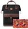 CABAIA - Sac à Dos Adventurer Managua - Maxi 23L - Déperlant - Compartiment Ordinateur Portable 15 - 2 Poches - Certifié Vegan - Sac Voyage, Affaires, École pour Homme et Femme - Noir