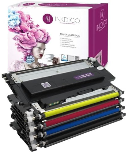 CLT-K404S 5er-Pack XL - Premium TÜV Toner Kompatibel für CLT-P404C P404C 404S für Samsung Xpress C430 C432 C433 C480 C482 C483 SL-C 430 SL-C 483 2X Schwarz | 1x Cyan | 1x Magenta | 1x Gelb