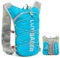 Donaky Trinkrucksack Laufweste Trailrunning Rucksack Damen Herren, Ultraleicht Laufrucksack Reflektierend Lauf Weste Fahrradrucksack für Sport Radfahren Klettern Wandern Trail Marathon, Blau