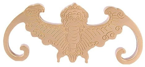 VILLFUL Porte-pinceau De Presse-papier Support En Laiton Pour Stylo Décoration De Bureau De Chauve-souris