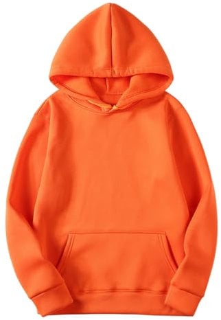 Herren Sweatshirt Mit Kapuze, Sale Hoodie Einfarbig Langärmelig, Pullover Weich Und Bequem, Kapuzenpullover Stilvoller Slim Fit, Langarmshirt Oberteile Klassisch Aus Hochwertiger