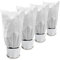 UBJUBT 4PCS Plant Fleece Frost Protection Jackets, 60x80cm Garden Fleece Frost Protection for Plants with Zipper Drawstring, Plant Covers for Potted Plant Winter Plant Protection (60x80cm/4PCS)
