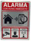 LEIASA | Cartel Videovigilancia - 21x28 cm - Aluminio - Grosor 0.8 mm - Señal Zona Videovigilada - Impresión UV - Cartel Alarma - Señal Videovigilancia homologado 21x28
