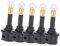 DOITOOL 5 Pièces Optique Câble Optique Audio Numérique l'audio Câbles Femelle Prise 3,5 Mm vers Connecteur Audio Numérique Adaptateur Femelle à 3,5 Mm PVC