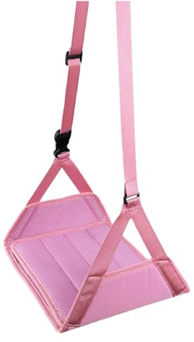 Hamac de pied de voyage en avion - harnais de repose-pieds d'avion réglable pour le bureau et le vol | Zone plus large Maillots de support de pied ergonomiques, accessoire de voyage sous-bureau por