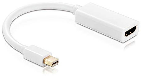 HDSupply Adaptateur DA090 Mini DisplayPort - HDMI (Mini DisplayPort mâle vers HDMI Femelle), 0,20 m, Noir