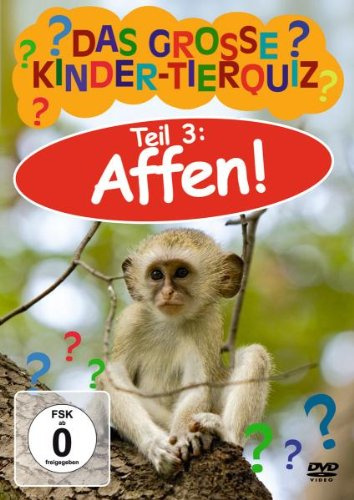 Das grosse Kinder-Tierquiz - Affen