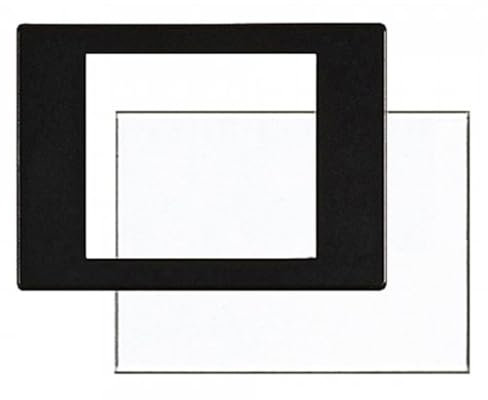 Kaiser Fototechnik 4432 Kameraausrüstung - Kamera-Set (schwarz, transparent, 100 x 72,5 x 0 mm)