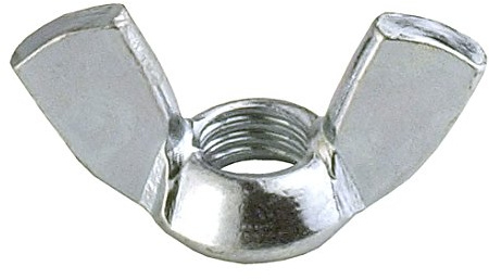 Max-Power KL4250006 Dadi a Galletto M6, Sacchetto da 176 Pezzi
