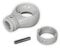 DIWARO.® Kugelöse aus Kunststoff | RAL 7035 (grau) | Bohrung 12mm | Querbohrung 4mm | Kegelradgetriebe, Schneckengetriebe, Markise