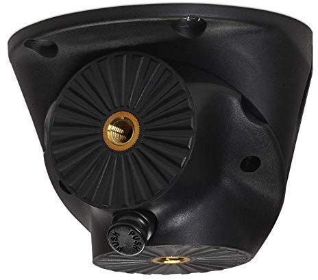 Pied de Table-Ferrure Pivotante CURLY Ø 115 mm x 85 mm (M10 x 20 mm) noir Pliable par Rotation Ferrure de Table de