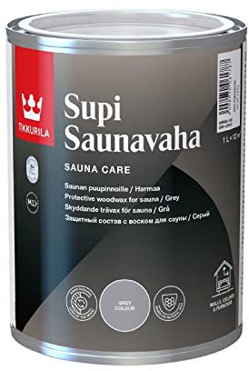 TIKKURILA SUPI SAUNAVAHA Sauna Schutz 900 ml | Schwarz