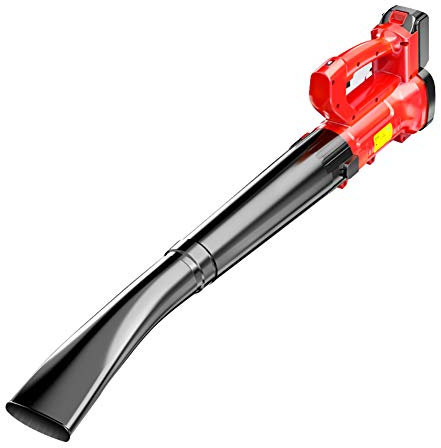 ACXZ Soffiatore per Foglie Elettrico Senza Fili, Potente spazzatrice Industriale Ricaricabile Portatile per Giardini/Cura del Prato, 3000 W / 6 velocità variabile/Batteria al Litio 5.0AH