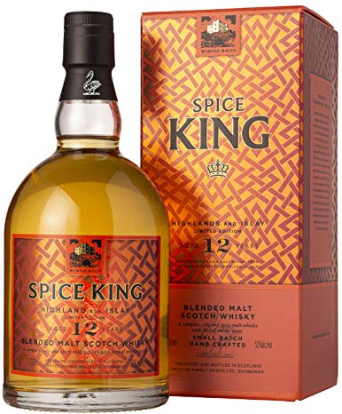 Wemyss Malt Scotch Whiskey Collection (Spice King Highland and Islay Aged 12 Years)