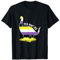 Funny Non Binosaur Enby Genderqueer Non Binary T-Shirt