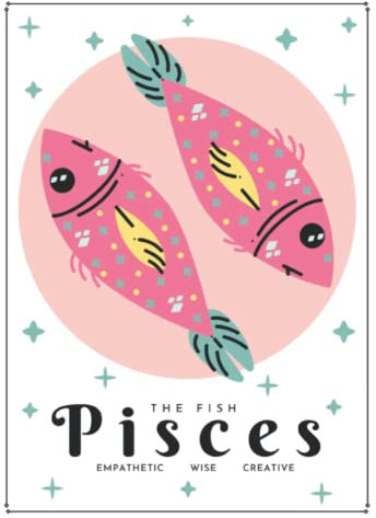 Pisces Notebook: Astrology Journal