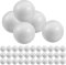 Styropor Kugeln Weihnachtskugeln Schaumstoffkugeln: 50 Stücke 6 cm Styroporkugeln Ball Styroporbälle Weihnachtsschmuck für Weihnachten DIY Basteln Handwerk Dekoration