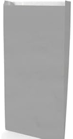 Geschenkpapier, TV, 15 x 32 + 6 cm, 250 cm, silberfarben