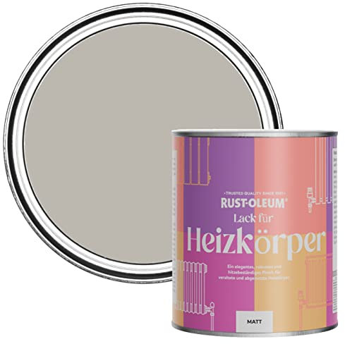 Rust-Oleum Dark Grey Heat Resistant Radiator Paint in Matt Finish - Gorthleck 750ml (SHDRCT1144)