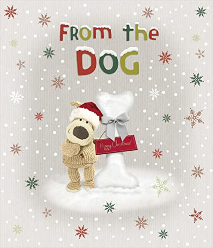 UK Greetings Boofle from The Dog Christmas Card - from The Dog Happy Christmas