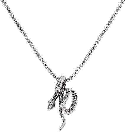 Tonsee Accessoire Gold Silber Halskette Vintage Anhänger Pullover Kette Halskette für Frauen Schmuck Halskette Wein (Silver-a, One Size)
