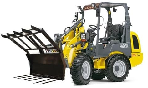 Krokodilzange Krokogebiss Silozange hydraulisch für Euro-Aufnahme Breite 175cm