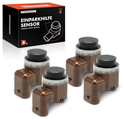 Frankberg 4x Parksensor Einparkhilfe Vorne Hinten Replace# 66209270495 | Kompatibel mit 3er F30 F80 3.0L 2012-2015 5er F10 F18 2.0L-4.4L 2009-2016 6 Gran Coupe F06 3.0L-4.4L 2012-2018