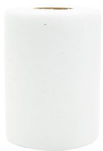 BARATTI Bobina Tulle Glitter 12,5 Cm X 50 Metri, Tinta Unita per Decorazioni, Feste di Matrimonio, Natale (Bianco)