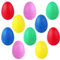 Egg Shaker, 10 Pcs Colorful Egg Shakers Percussion, Plastic Egg Shakers Musical Instruments Egg Shakers Set Maracas Egg Shakers with Miniature Iron Sand Rhythm Egg Maracas for Class