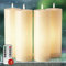 AOXDWGE 4PCS Extra Large Flameless Pillar Candles with Remote, 12x4 Battery Operated Waterproof Candles with Timer, Flickering LED Flameless Outdoor Candles for Patio Porch Lanterns Home Decor
