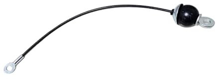 FLCPJGV Câble D'extension de Fitness Câble de Gymnastique à Domicile 5 Mm Câble de Poulie de Remplacement Léger et Robuste Câble de Système de Poulie Portable, 1M