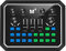 CVNIMV Carte Son de mixage Professionnelle Effet Multi-Musique Régulation de Hauteur tonale élevée et Basse Puces de processeur DSP