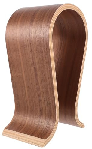 Housoutil Soporte para Auriculares de Madera para Escritorio Soporte para Auriculares para para El Hogar