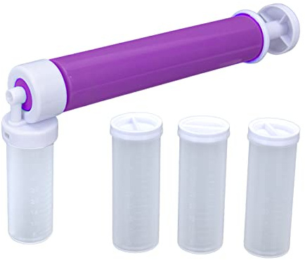 Airbrush for Cake Decorating, Cake Airbrush Decorating Kit Cake Coloring Spray Multifunction Plastic Manual Air Brush for Cake Decoration for Cupcakes, Cookies, Chocolates,