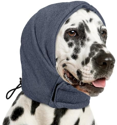 AOFITEE Ohrenschutz für Hunde, Lärmschutz Kleine Hunde Ohrenschützer Haustier Snood Ohrenschutz, Hund Gehörschutz Silvester Hundehaube Gehörschutz Hund Gewitter