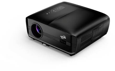 Daytime Projector 4K HDR Home Cinema Karaoke,Smart Movie Gaming TV Projectors with WiFi 6,Bluetooth,Licensed Apps,ToF Autofocus,Auto Lens Cap,HDMI ARC,2500ANSI for Bedroom Indoor Daylight,40W Speakers