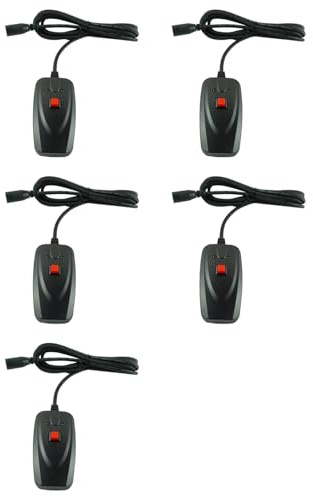 Tuminfar 5X Fog Machine Fil Télécommande Portable XLR pour 400W 900W
