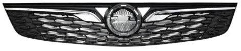 Callume Kühlergrill schwarz chrom Kompatibel mit Opel Astra K 2019-2022