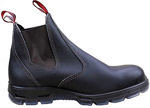 Redback UBOK Australische Lederboots, Claret, Grösse 7.5