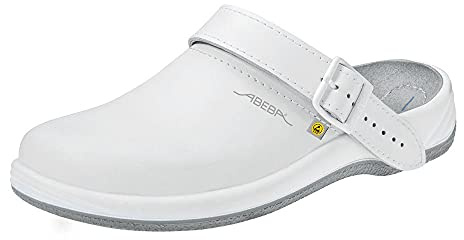 ABEBA 38202 ARROW ESD Verstopfen, OB, A, FO, SRA, Weiß, Größe 50
