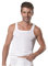 con-ta Unterhemd 5er Spar-Pack, Unterwäsche für Herren, Achselhemd in Feinripp, klassisch bequemes Oberteil, aus 100% Baumwolle, in Weiß, Größe: 15/9XL
