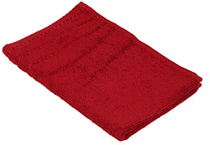 Gözze - Gästetuch-Set, 4er-Set, Berlin, 100% Baumwolle, 30 x 50 cm - Bordeaux