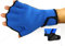 Dooki, Wasserdicht Neopren Webbed Handschuhe Schwimmen Aqua Fit Trainingsübung Flippers Paddel Schwimmhandschuhe, Blau (Mittel)