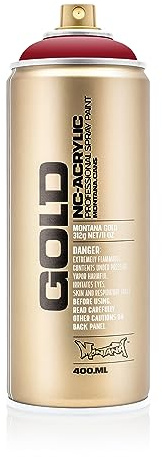 Montana Cans Montana Spray Can Gold 400 ml, Gld400-3050-Brick, 400