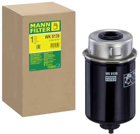 MANN-FILTER, WK 8138 Fuel Filter | For Off-Highway, Fuel System Protection, Injector Protection, Clean Fuel Supply, True OE Engineering