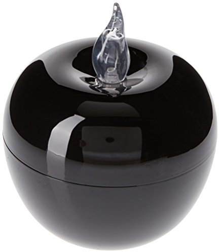 LED-Tischdekoration Apple Farbe: Schwarz
